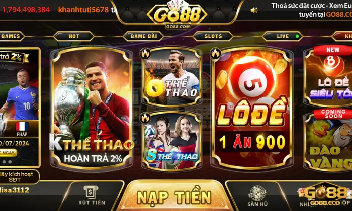 đăng ký Go88 Thông tin cần nắm được khi tạo tài khoản Go88