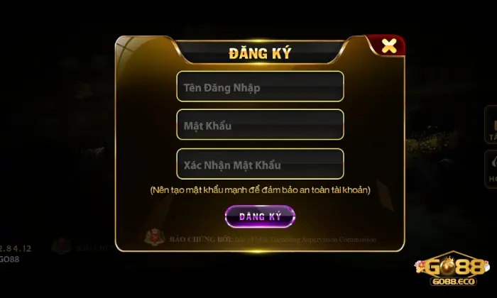 Điều khoản Mỗi người chơi chỉ được phép tạo 1 tài khoản tại Go88