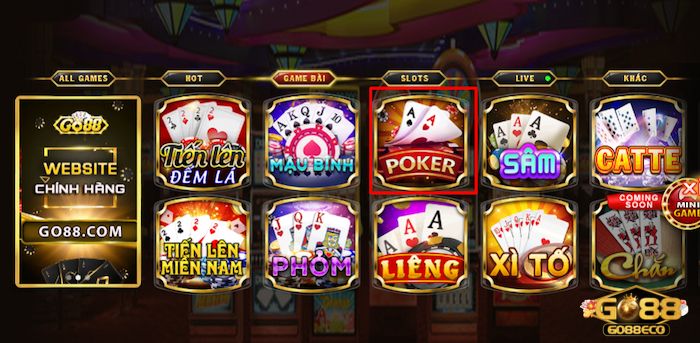 Poker Go88 Poker Go88 khuấy đảo thị trường game Việt